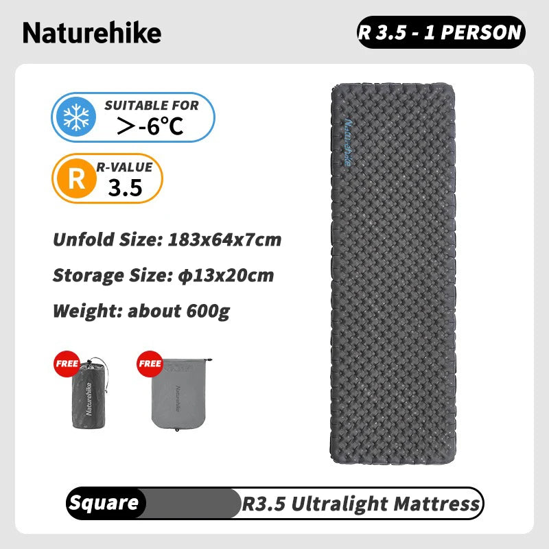 Naturehike Aufblasbare Isomatte Campingmatte Outdoor Ultraleicht