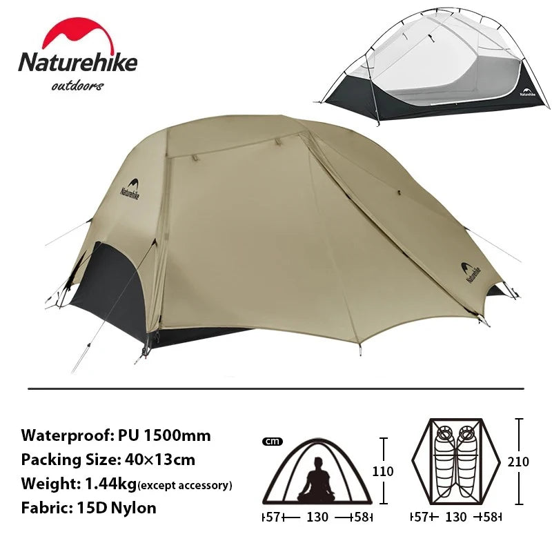 Naturehike Star River Zelt Camping 2 Personen