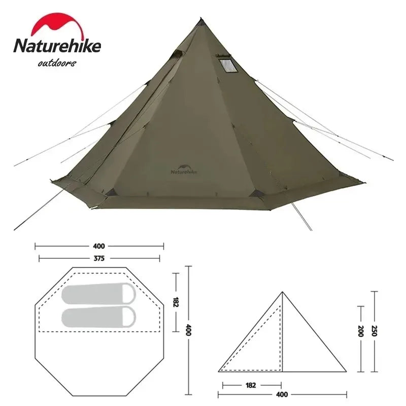 Naturehike Achteckiges Campingzelt