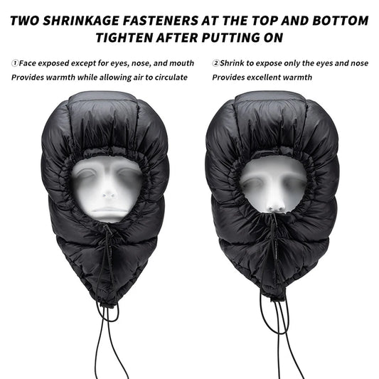 Naturehike Winter-Daunen-Kapuze Winddicht