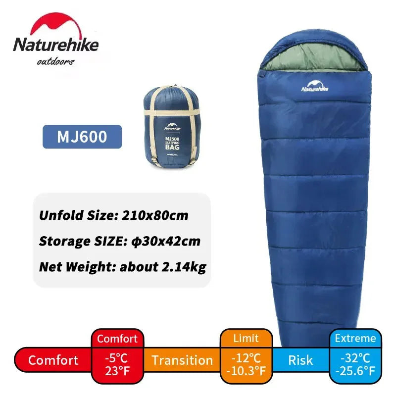 Naturehike Winter-Schlafsack MJ300/MJ600
