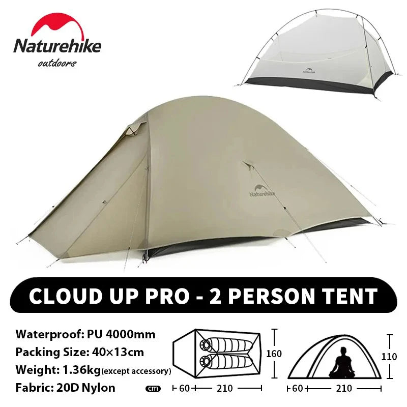 Naturehike Verbesserte Cloud Zelt Outdoor Ultraleicht