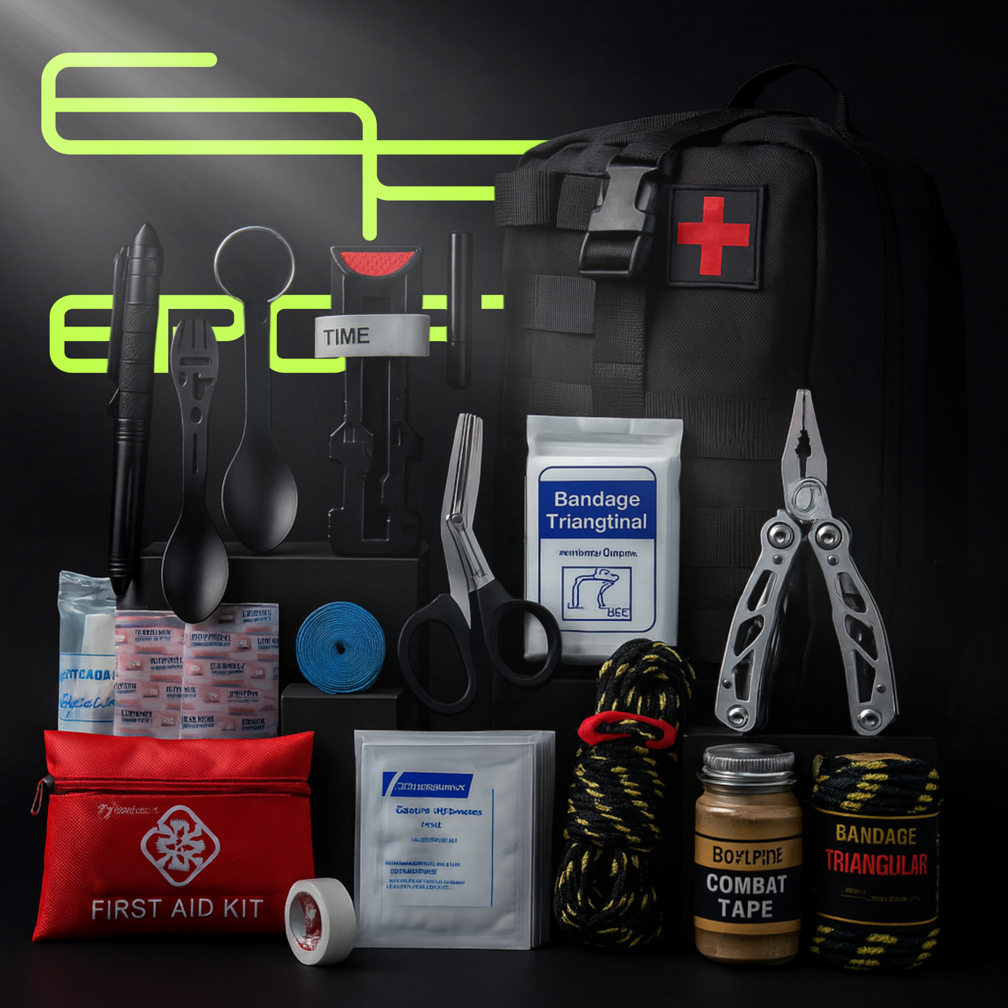 Survival Erste-Hilfe Komplettset Molle Outdoor Ausrüstung