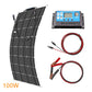 12V Flexibles Solarpanel Biegsam Wasserdicht Monokristallin