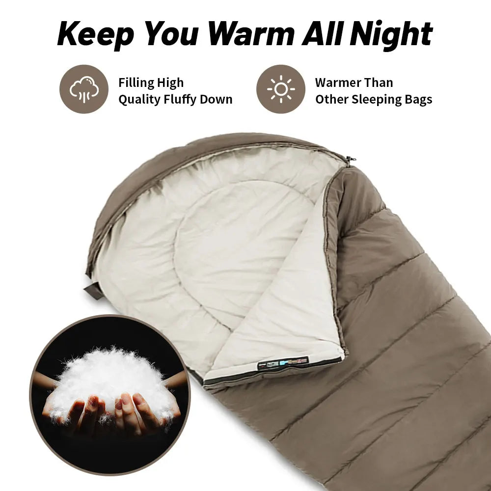 Naturehike Winter-Schlafsack MJ300/MJ600