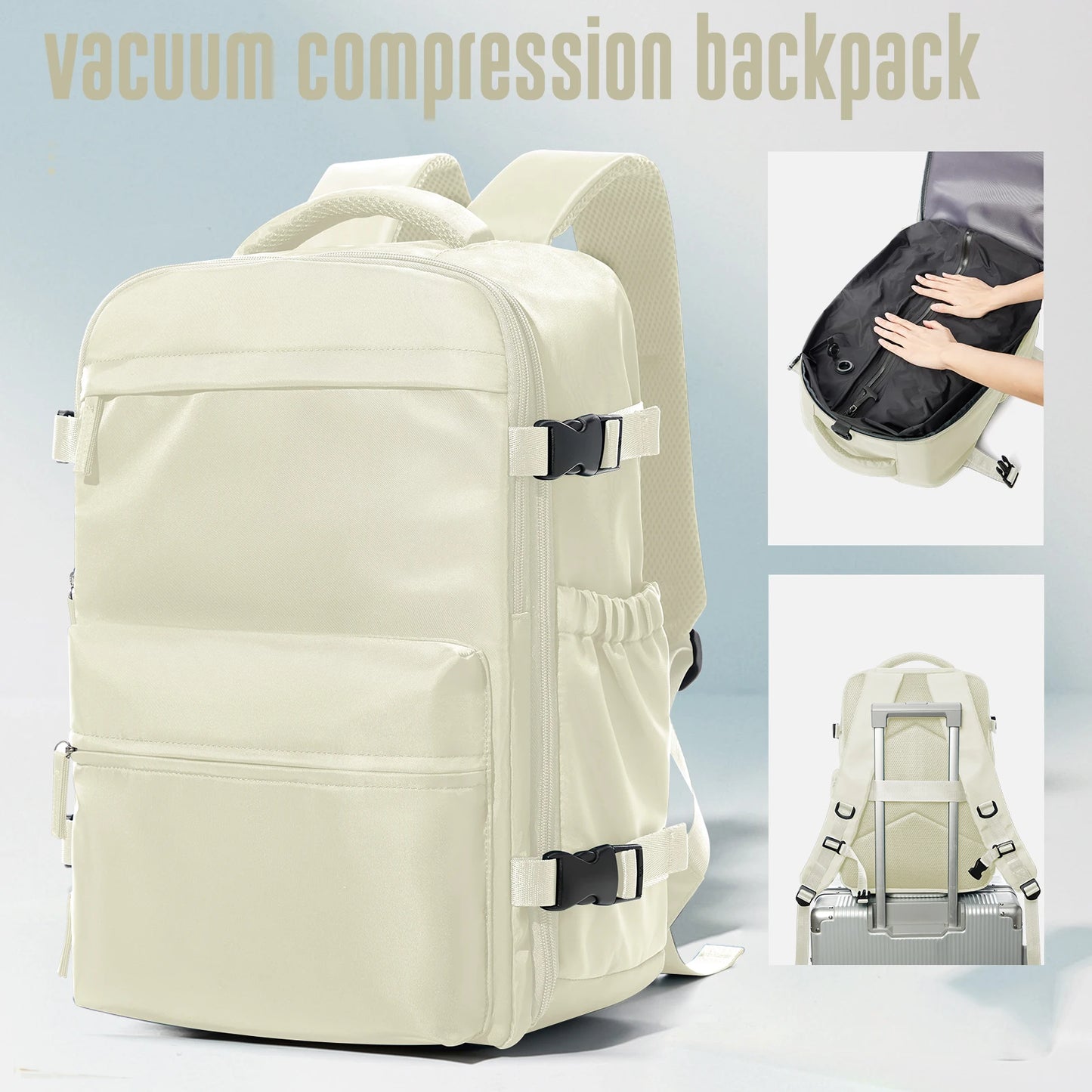 Vacuum Backpack Travel Bag Large Capacity
