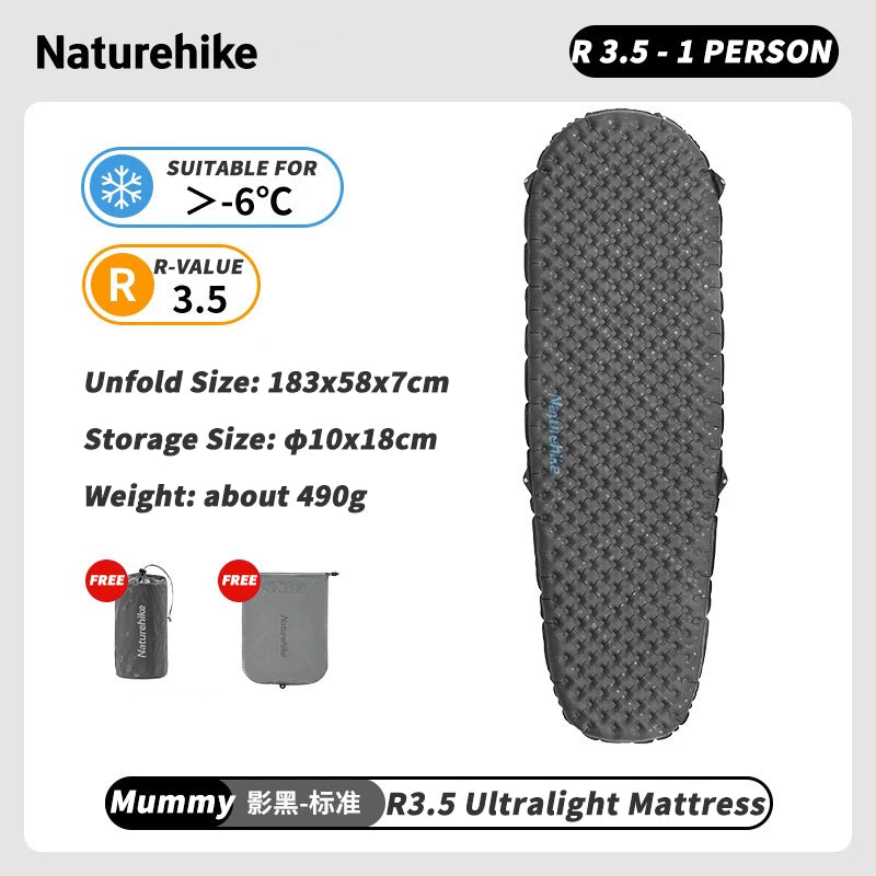 Naturehike Aufblasbare Isomatte Campingmatte Outdoor Ultraleicht