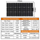12V Flexibles Solarpanel Biegsam Wasserdicht Monokristallin