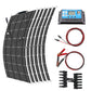 12V Flexibles Solarpanel Biegsam Wasserdicht Monokristallin