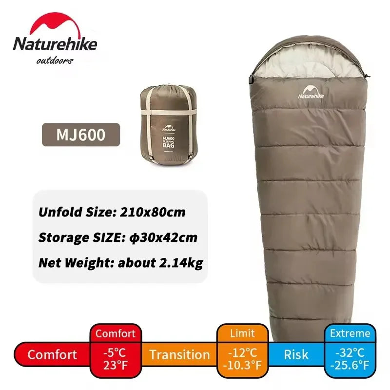 Naturehike Winter-Schlafsack MJ300/MJ600
