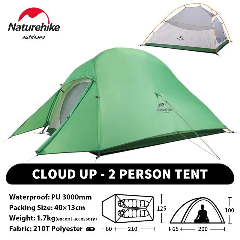 Naturehike Verbesserte Cloud Zelt Outdoor Ultraleicht