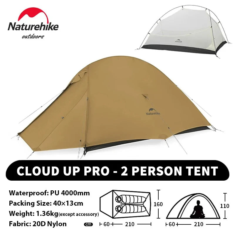 Naturehike Verbesserte Cloud Zelt Outdoor Ultraleicht