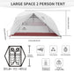 Naturehike Star River 2 Personen Rucksackzelt