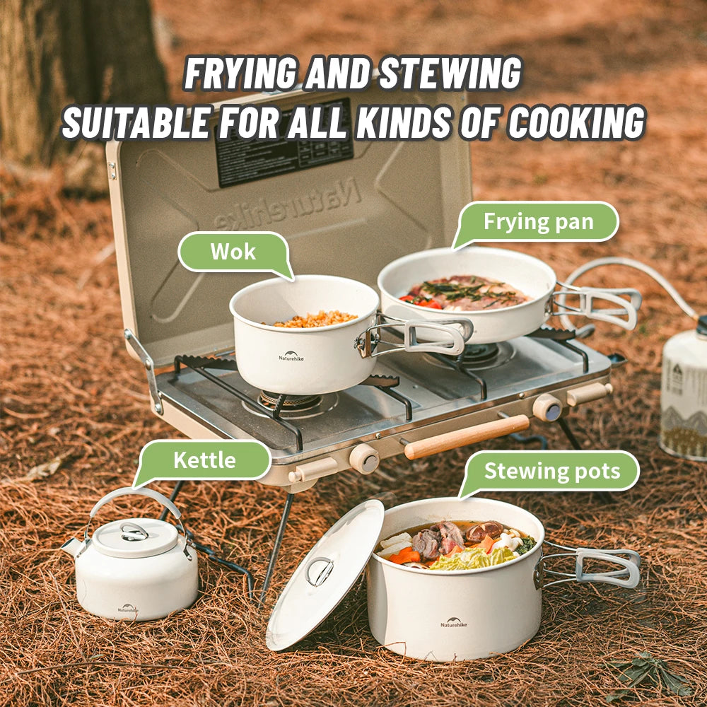 Naturehike Camping-Kochgeschirr Keramik Tragbar