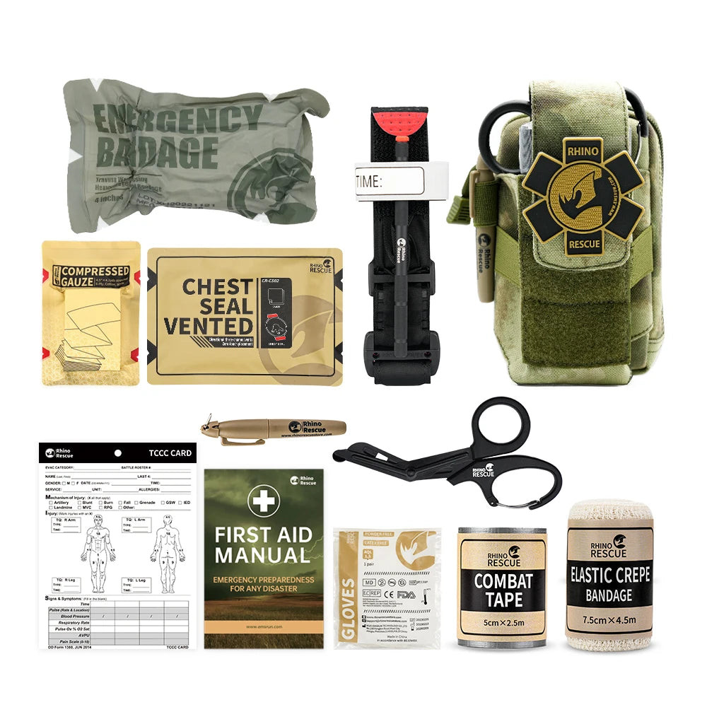 Rhino Rescue EDC Tasche Erste-Hilfe-Set Taktisch