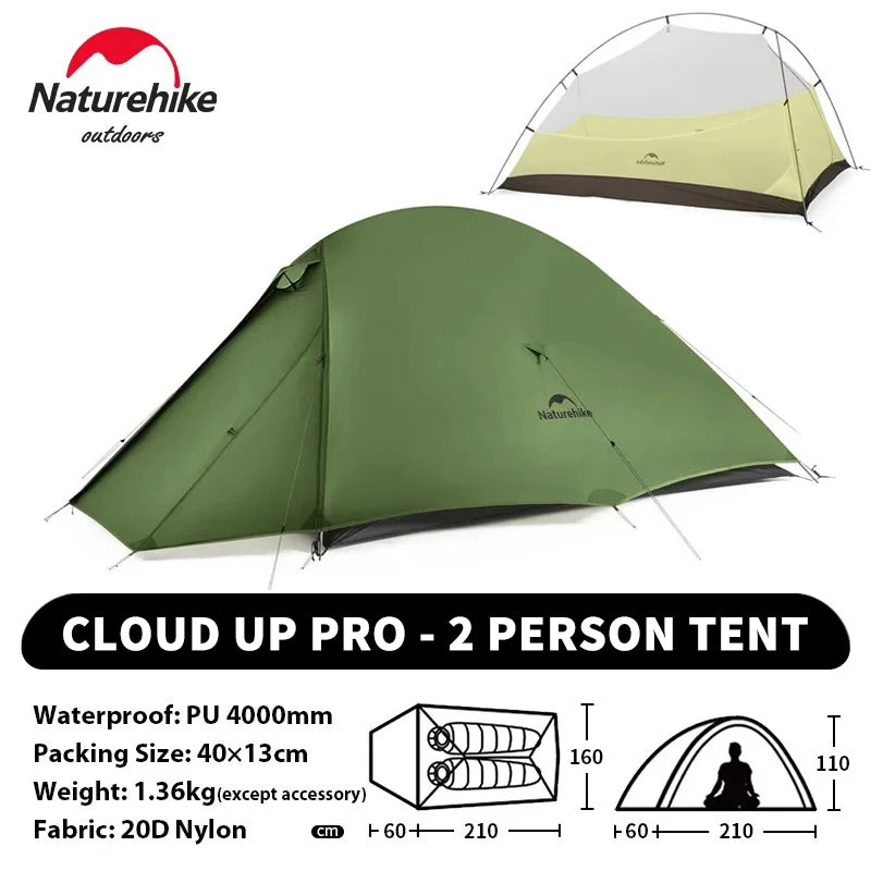 Naturehike Verbesserte Cloud Zelt Outdoor Ultraleicht