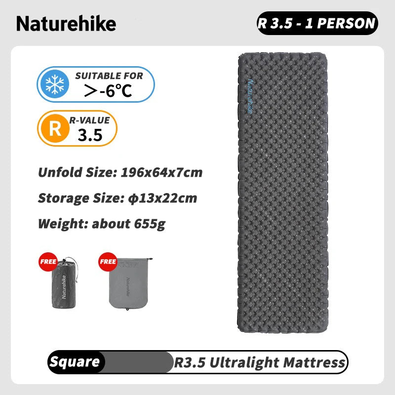 Naturehike Aufblasbare Isomatte Campingmatte Outdoor Ultraleicht