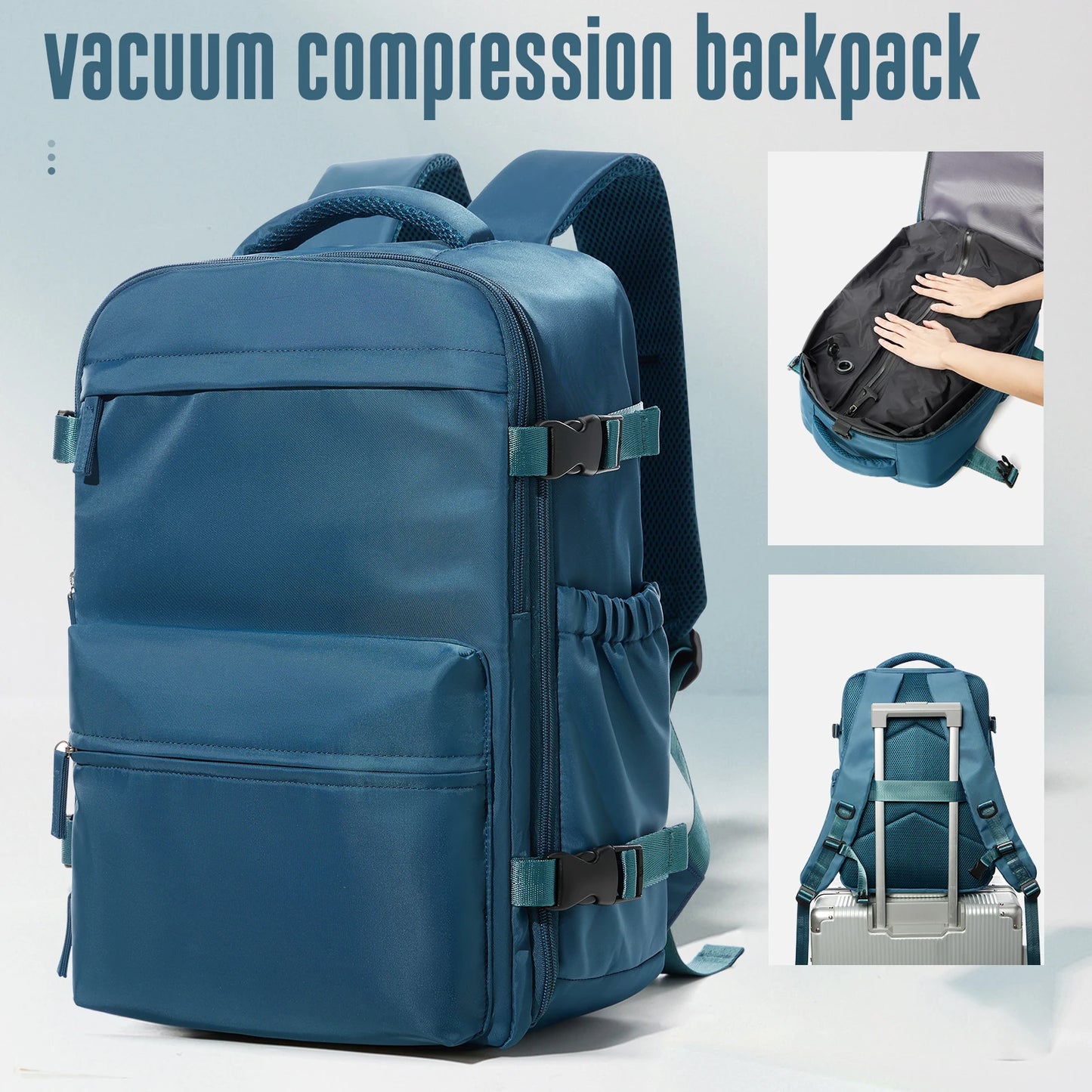 Vacuum Backpack Travel Bag Large Capacity