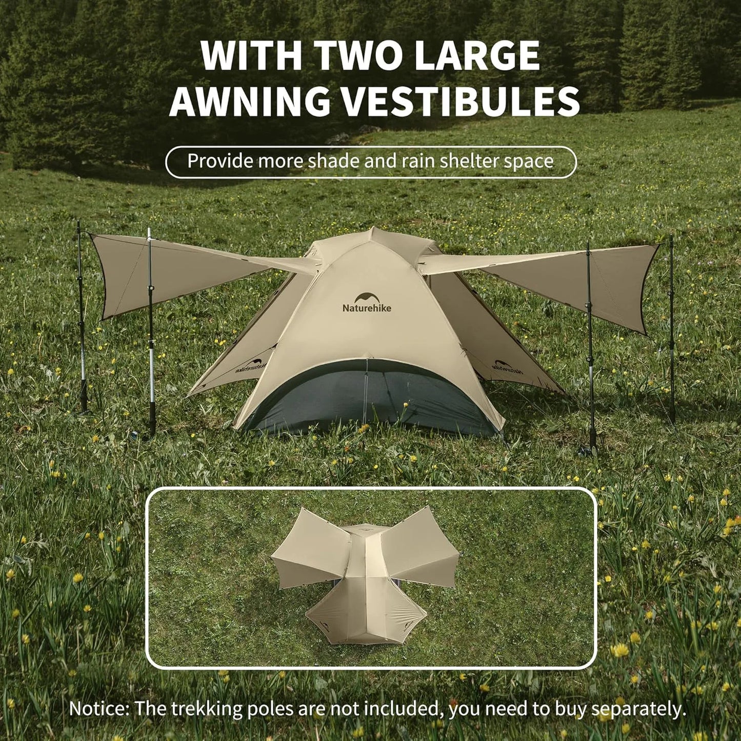 Naturehike Star River Zelt Camping 2 Personen