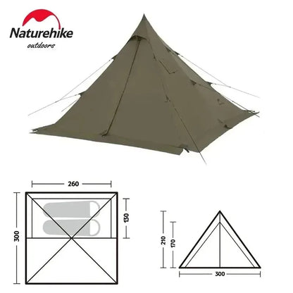 Naturehike Achteckiges Campingzelt