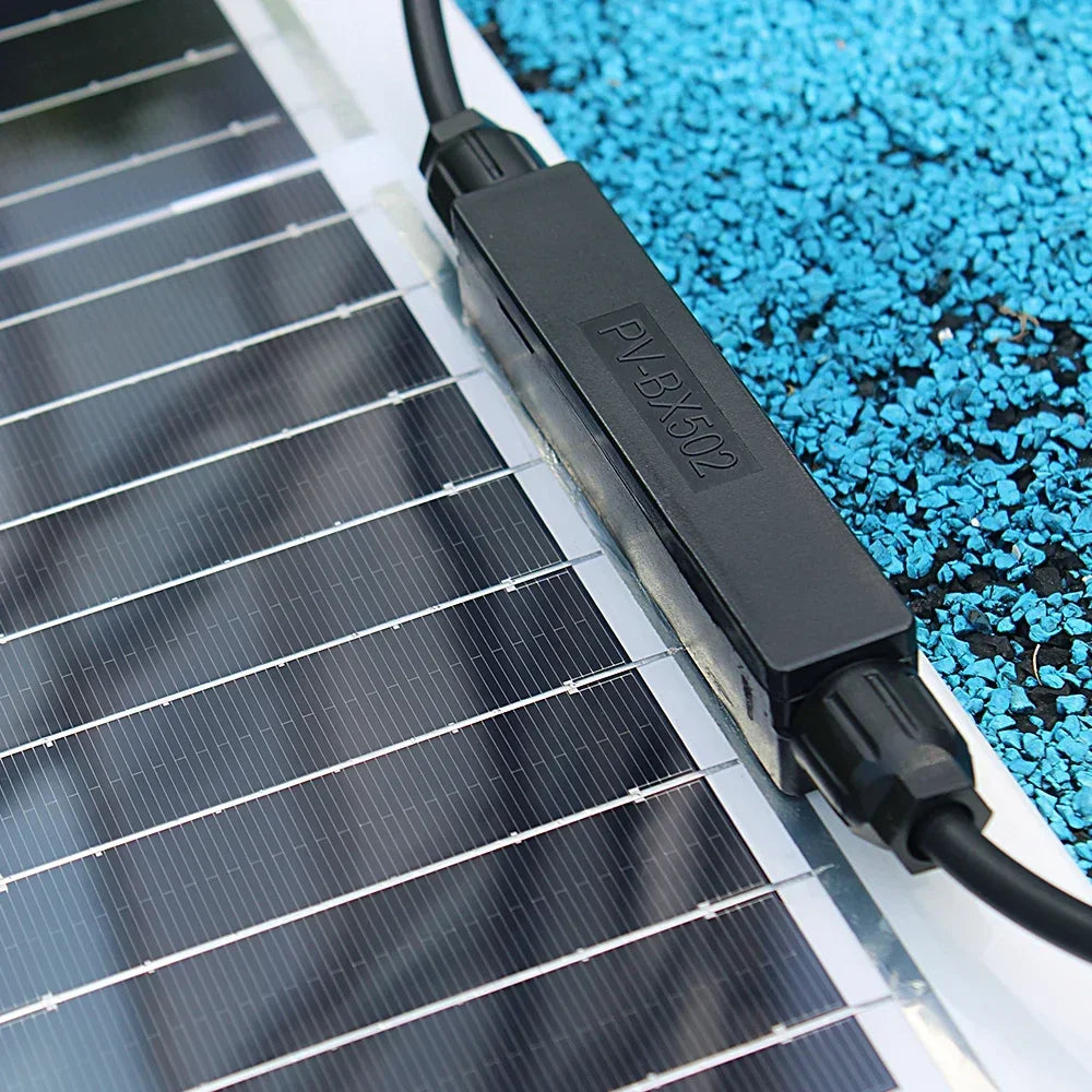 12V Flexibles Solarpanel Biegsam Wasserdicht Monokristallin