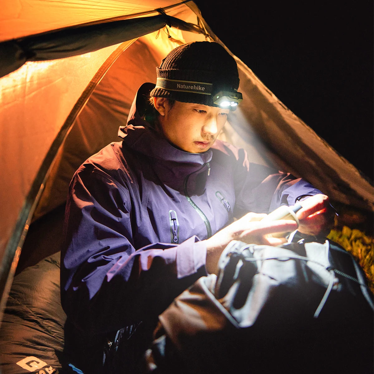 Naturehike Stirnlampe Induktion