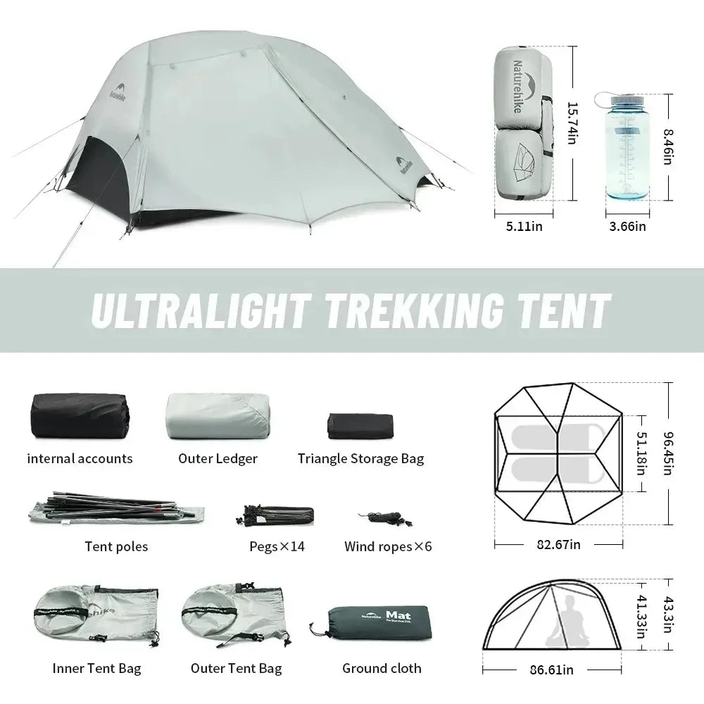 Naturehike Star River 2 Personen Rucksackzelt