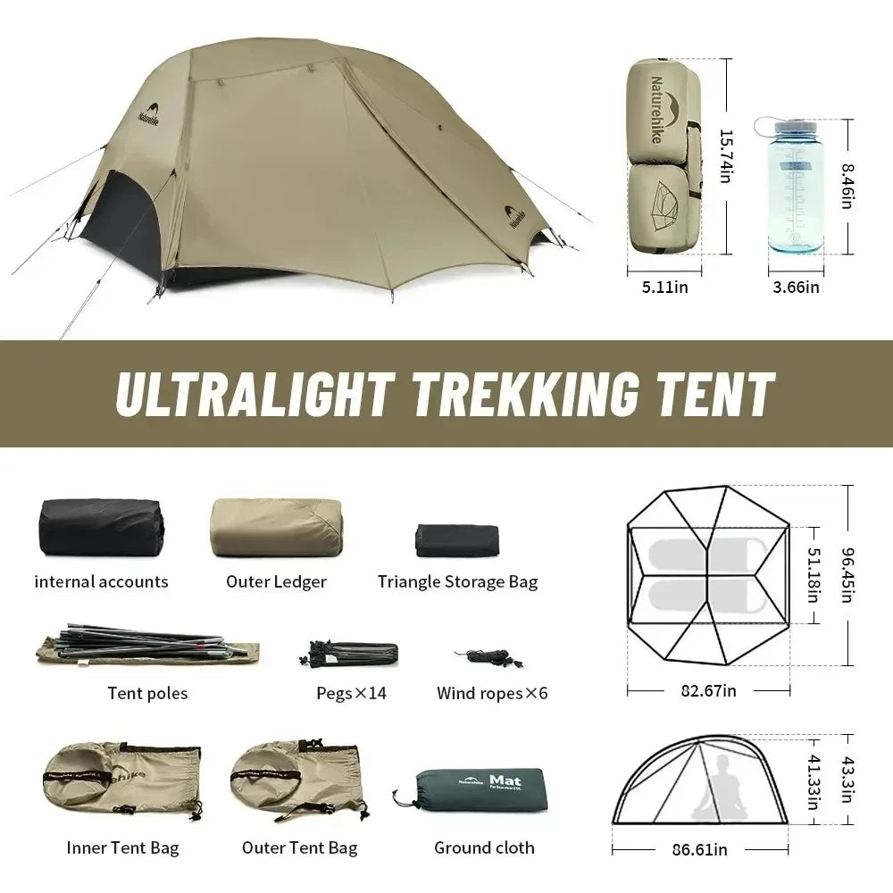 Naturehike Star River 2 Personen Rucksackzelt