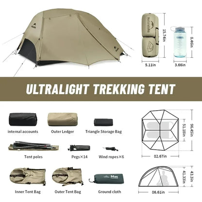 Naturehike Star River 2 Personen Rucksackzelt