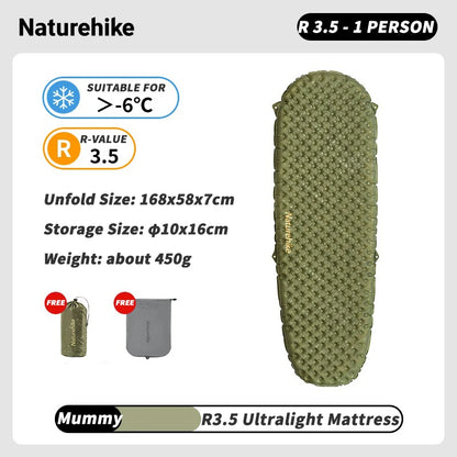 Naturehike Aufblasbare Isomatte Campingmatte Outdoor Ultraleicht