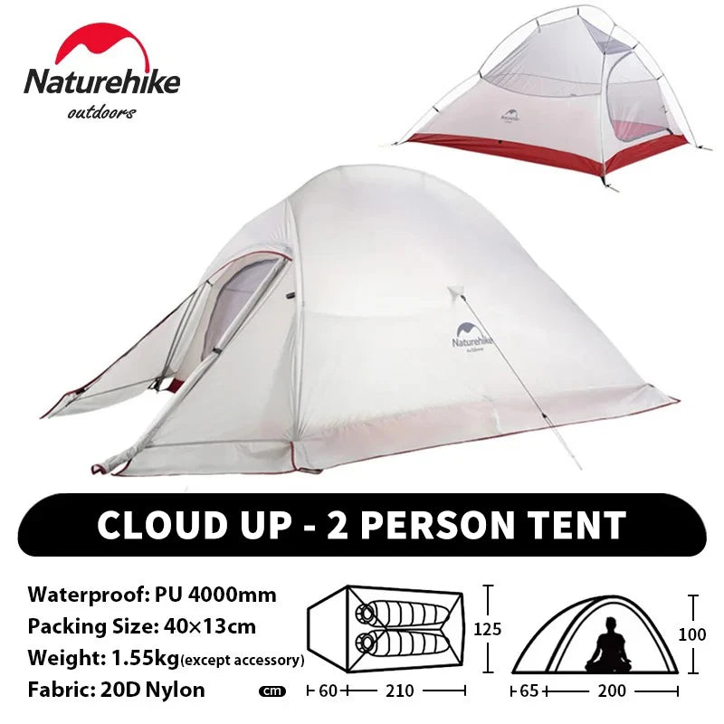 Naturehike Verbesserte Cloud Zelt Outdoor Ultraleicht