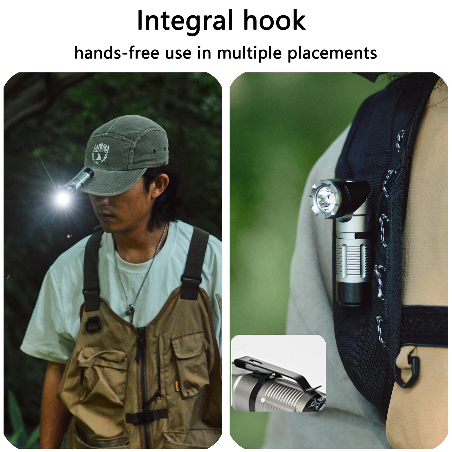 Naturehike Wiederaufladbare LED-Taschenlampen