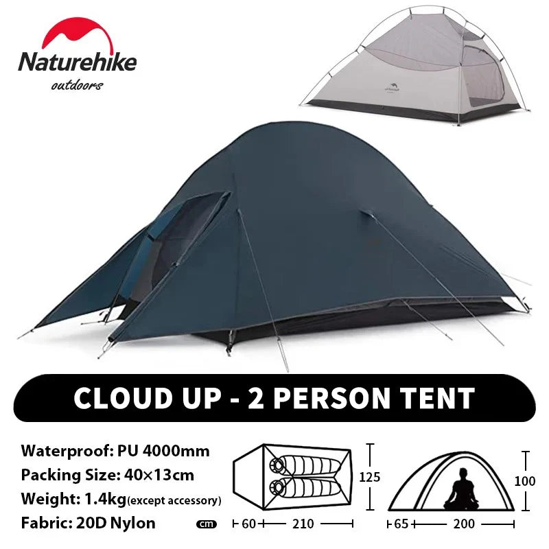 Naturehike Verbesserte Cloud Zelt Outdoor Ultraleicht