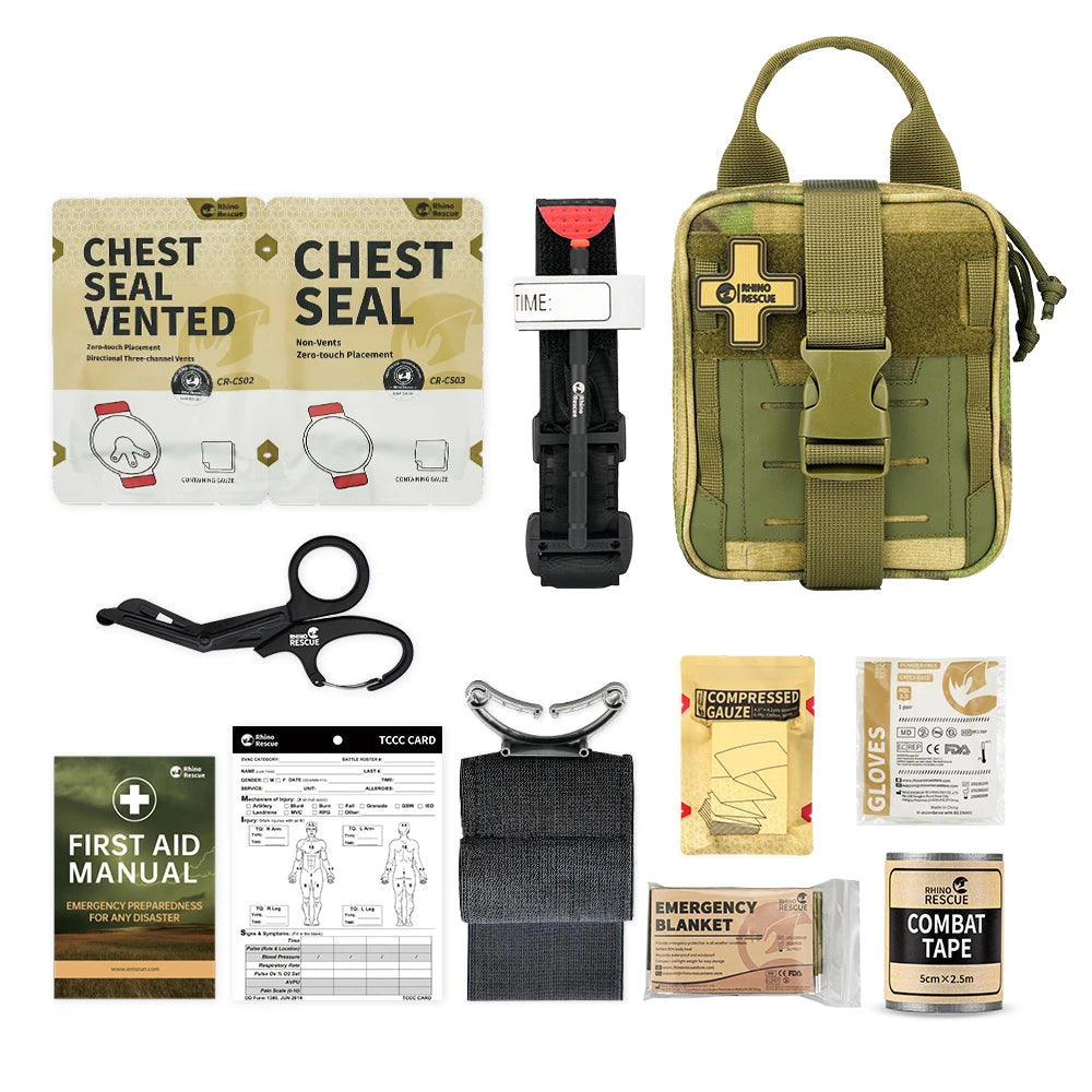 Rhino Rescue EDC Tasche Erste-Hilfe-Set Taktisch
