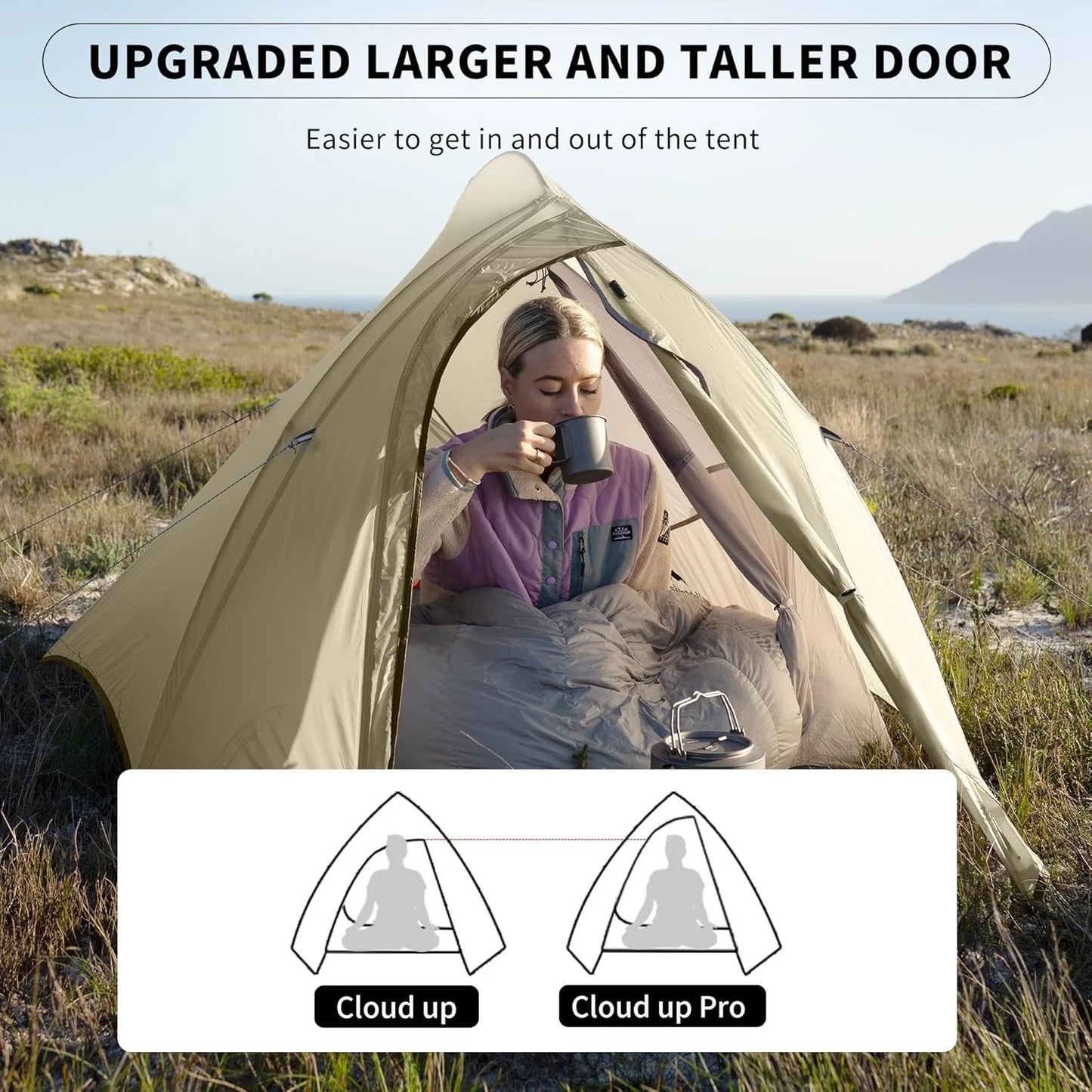 Naturehike Verbesserte Cloud Zelt Outdoor Ultraleicht
