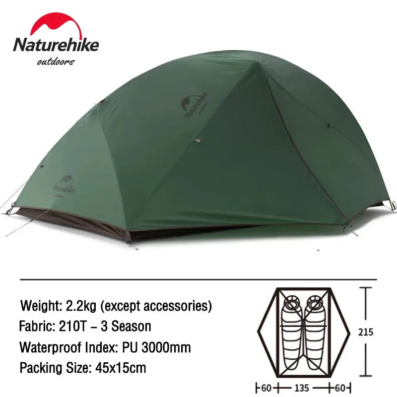 Naturehike Star River 2 Personen Rucksackzelt