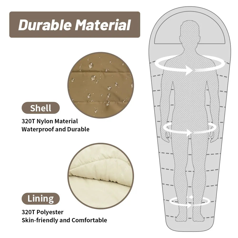 Naturehike Winter-Schlafsack MJ300/MJ600