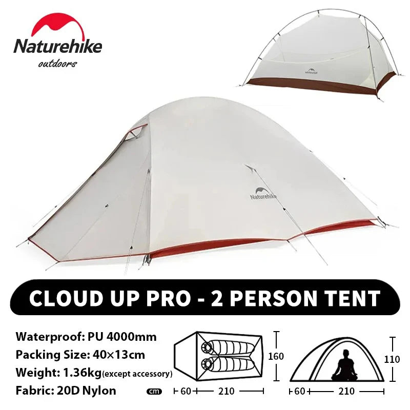 Naturehike Verbesserte Cloud Zelt Outdoor Ultraleicht