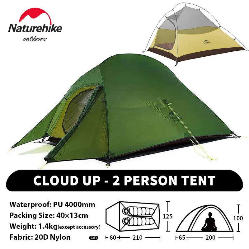 Naturehike Verbesserte Cloud Zelt Outdoor Ultraleicht