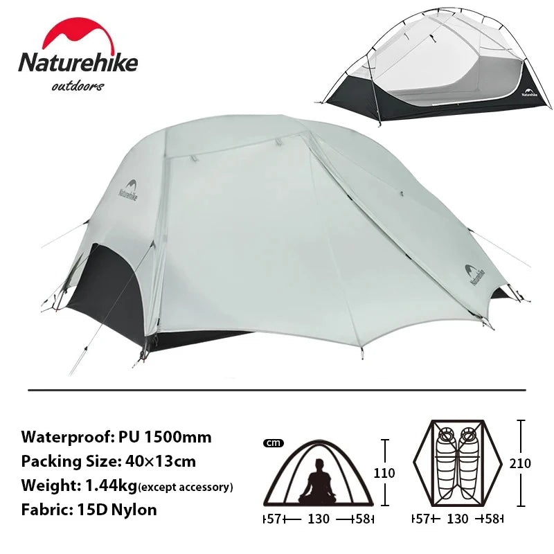 Naturehike Star River Zelt Camping 2 Personen