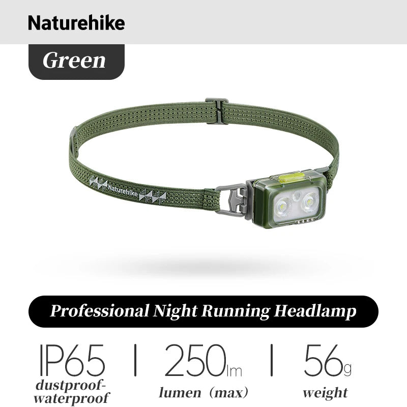 Naturehike Starke Licht-Stirnlampe Professionelle Nacht