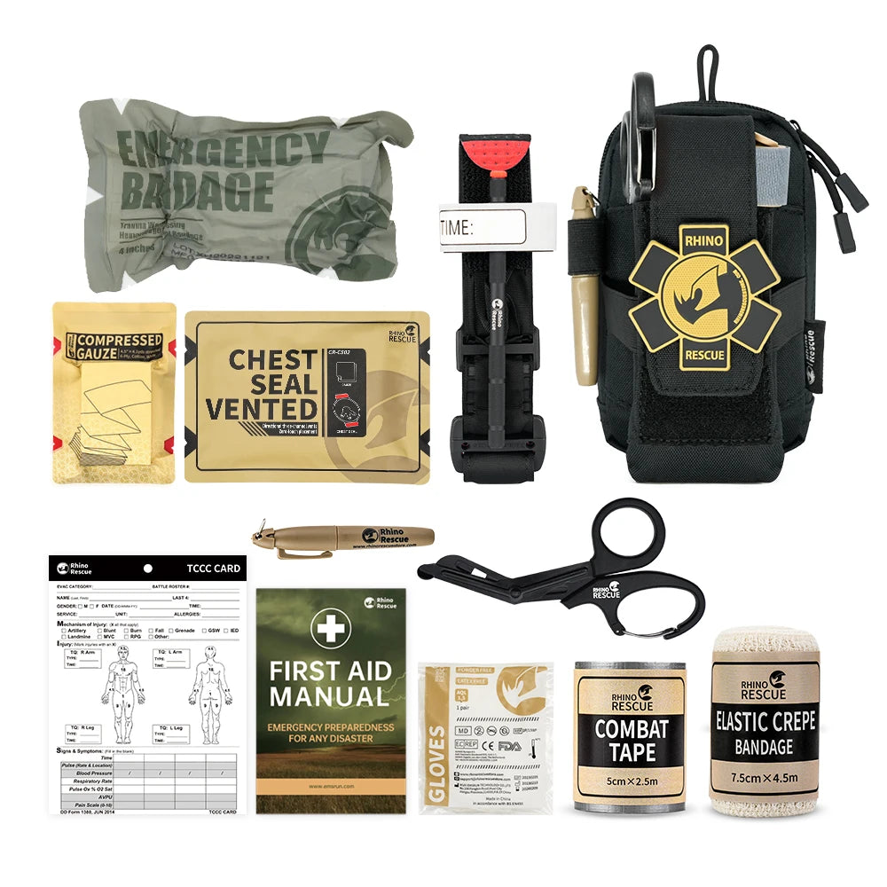 Rhino Rescue EDC Tasche Erste-Hilfe-Set Taktisch