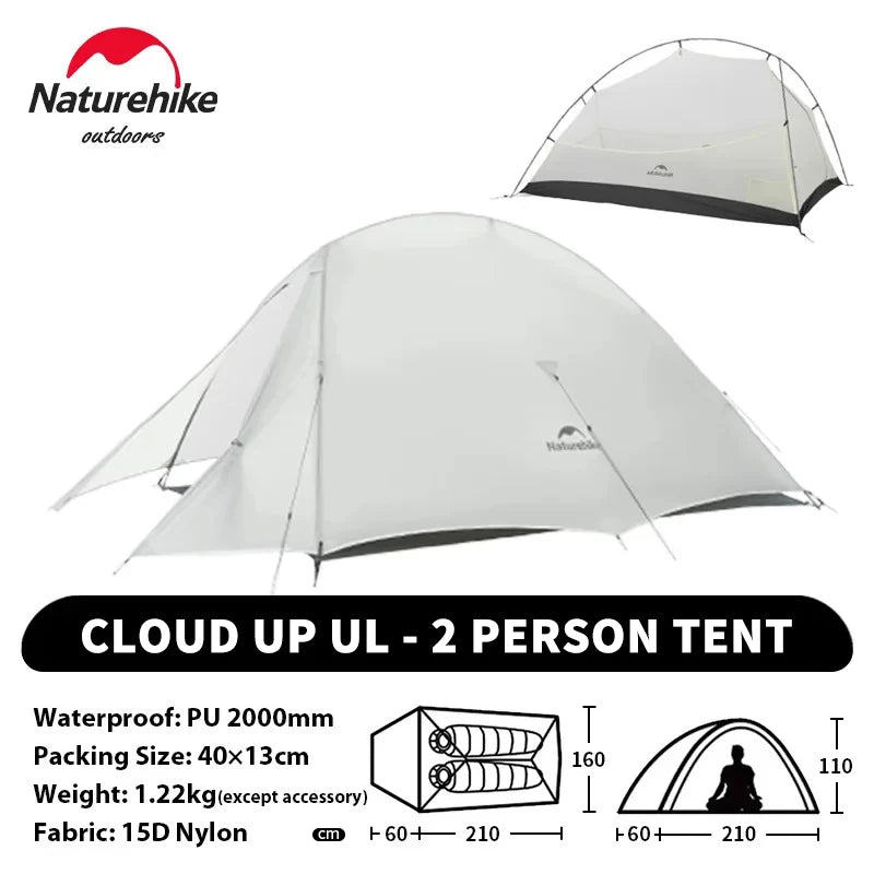 Naturehike Verbesserte Cloud Zelt Outdoor Ultraleicht