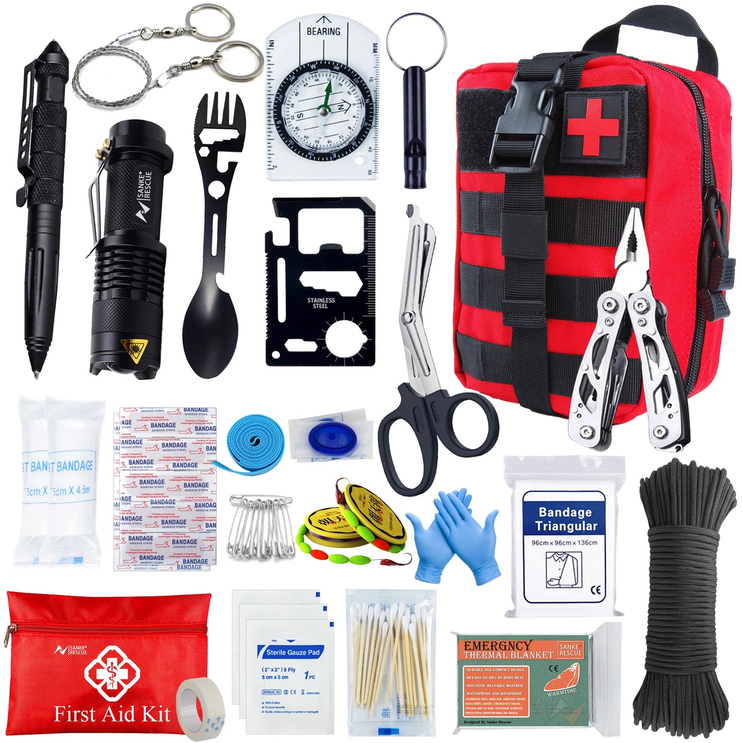 Survival Erste-Hilfe Komplettset Molle Outdoor Ausrüstung
